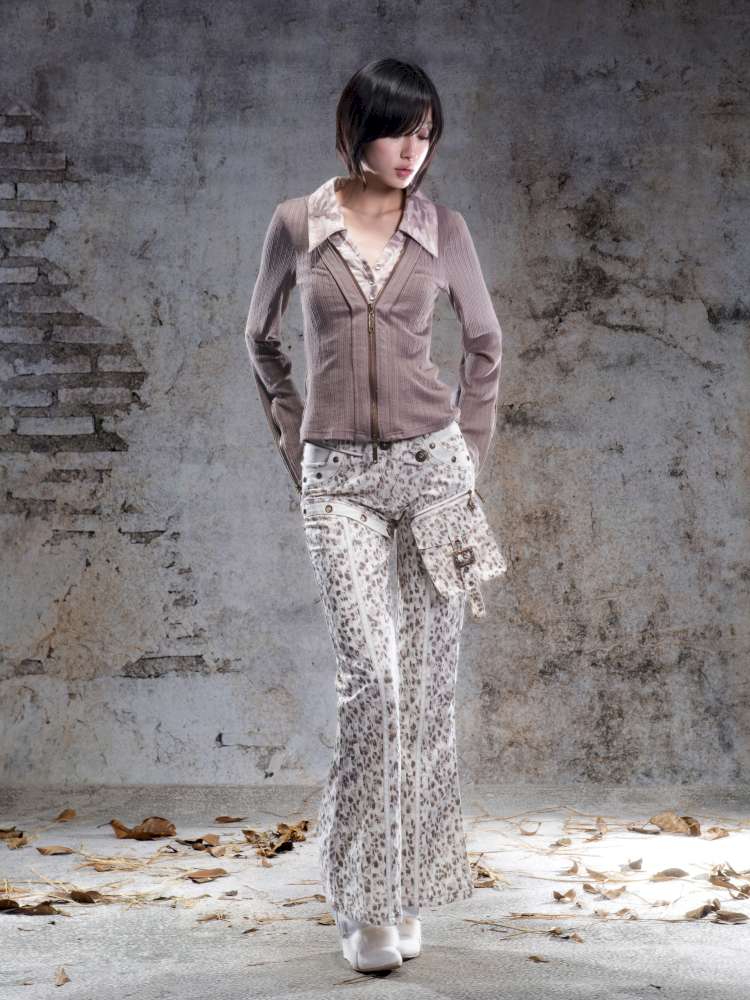 V-Neck Pullover Long-Sleeve Knit Top【s0000014492】