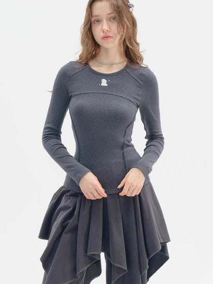 Slim Knit Bottom Shirt【s0000011527】