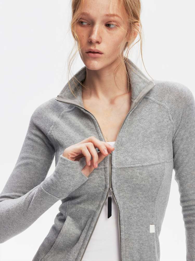 Minimalist Fleece Cycling Slim Jacket【s0000014880】