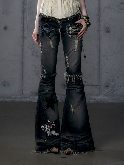 Micro Slim Washed Jeans【s0000013474】