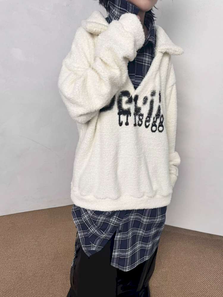 Shirt-Style Shearling Jacket【s0000014538】