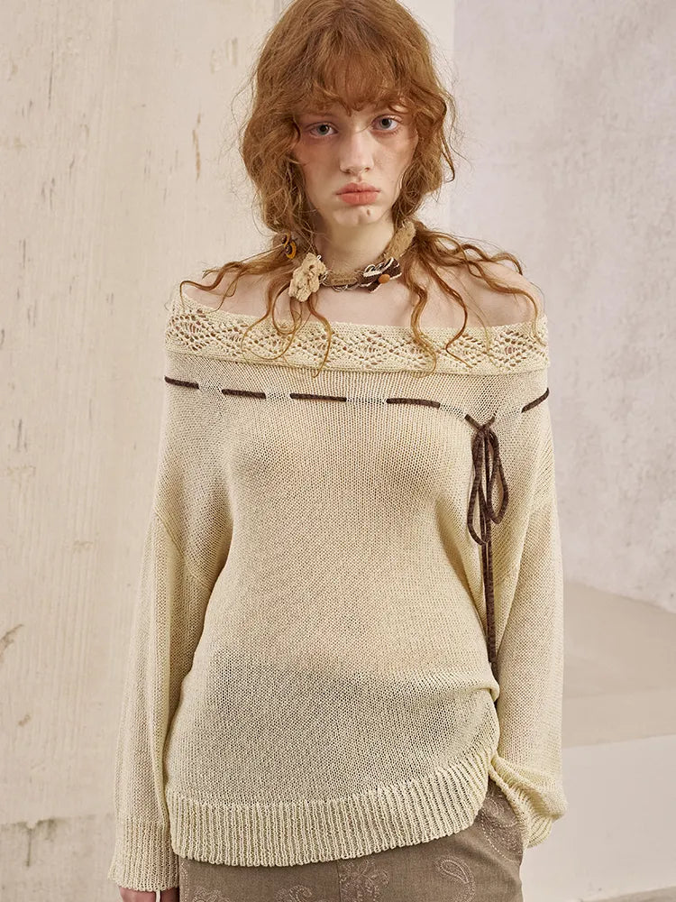Oversized Sleeveless Cardigan Knit Sweater【s0000014057】
