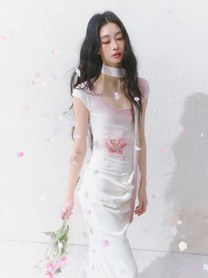 Atmosphere Printed Skinny Dress【s0000012146】