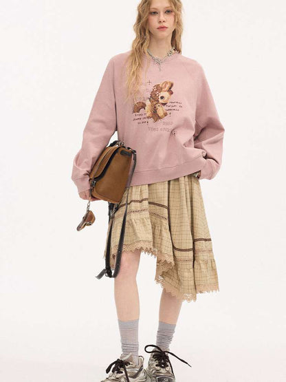 Irregular Wave Panelled Skirt【s0000015418】