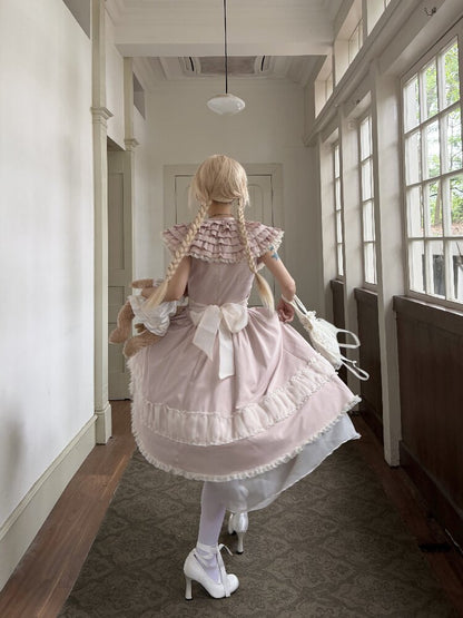 Original Lace Mesh Embroidered Skirt Set【s0000016890】