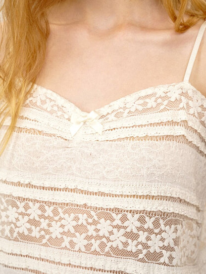 Lace Slip Dress Layering Top【s0000017928】