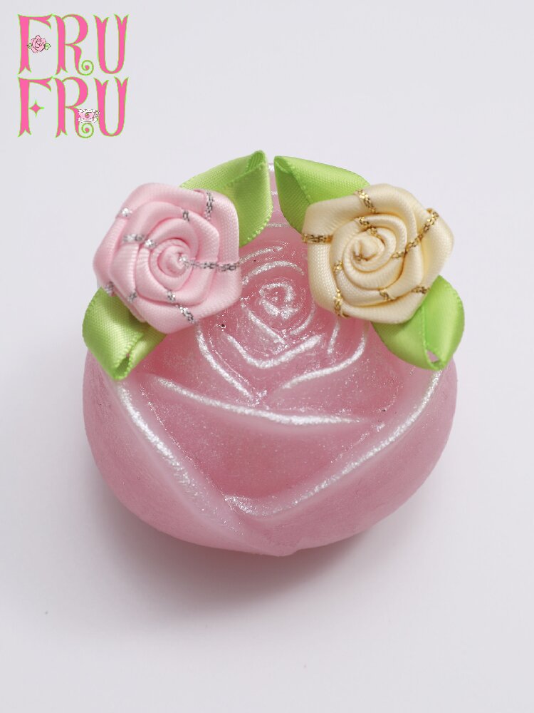 Vintage Rose Satin DIY Cute Ring【s0000017768】