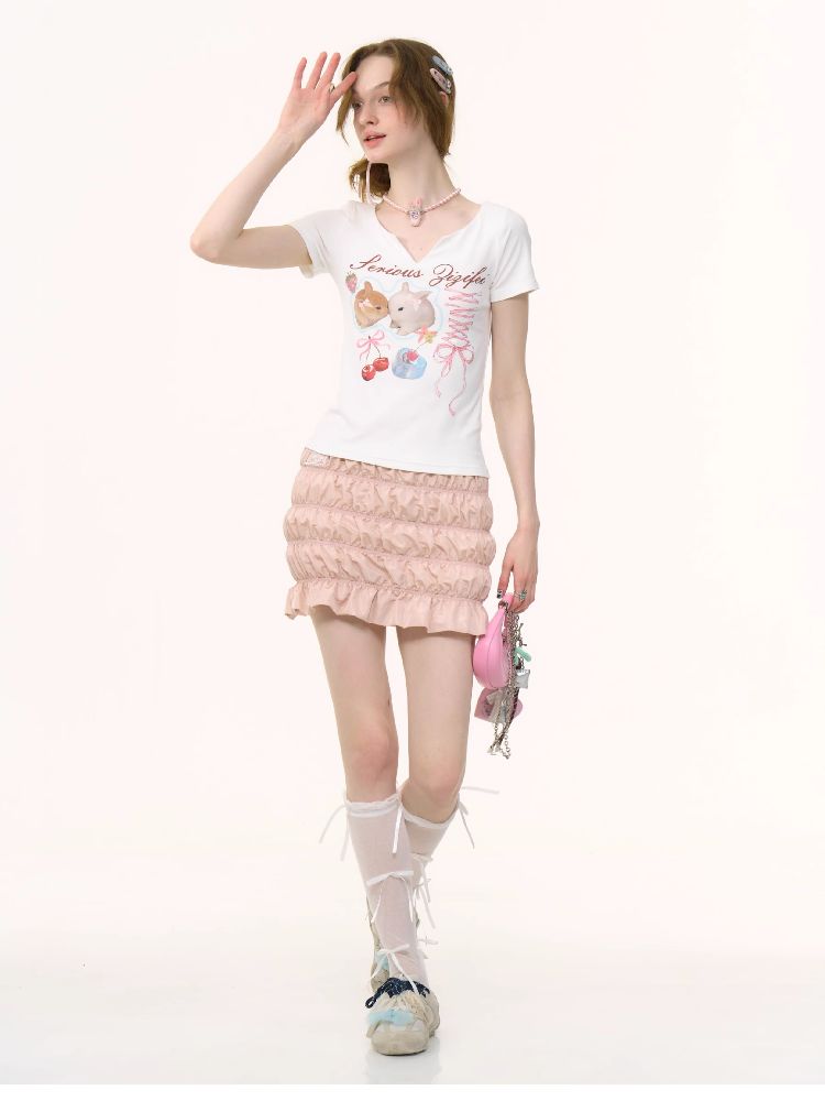 Multi-layer Cakes Package Hip Half-body Skirt【s0000012267】