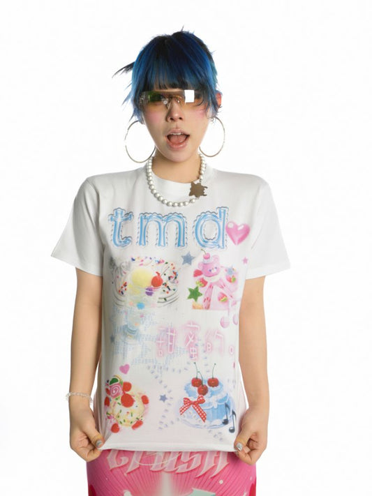 Pure cotton slim fit T-shirt【s0000013168】