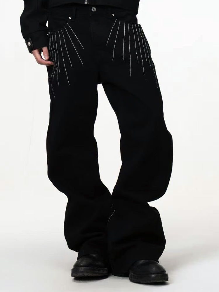 Eye Of God Washed Scimitar Jeans【s0000018210】