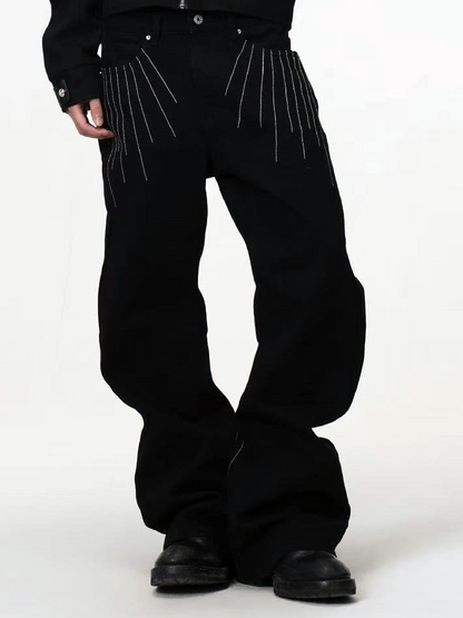 Eye Of God Washed Scimitar Jeans【s0000018210】