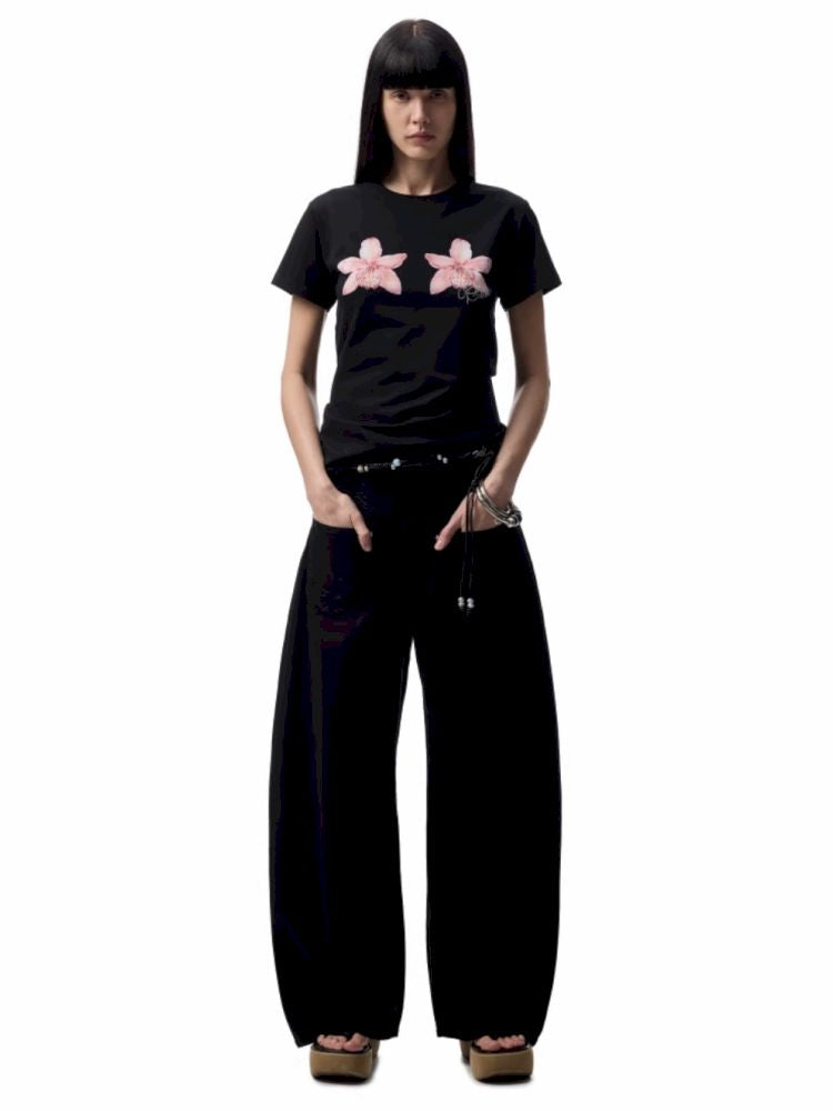 Old washed scimitar jeans【s0000012391】