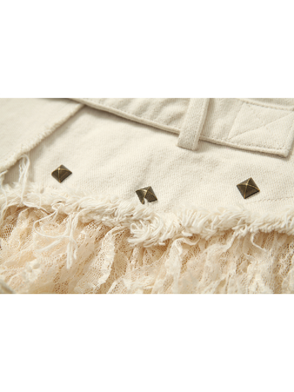 Lace Mesh Half Skirt【s0000011431】