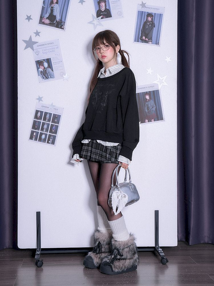 College Style Pullover【s0000011666】