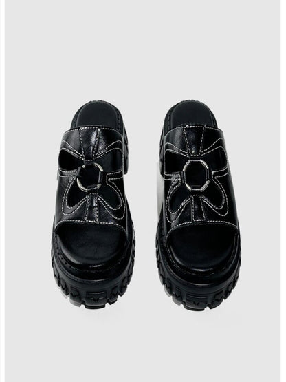 Niche Design Y2K Muffin Slippers【s0000015704】