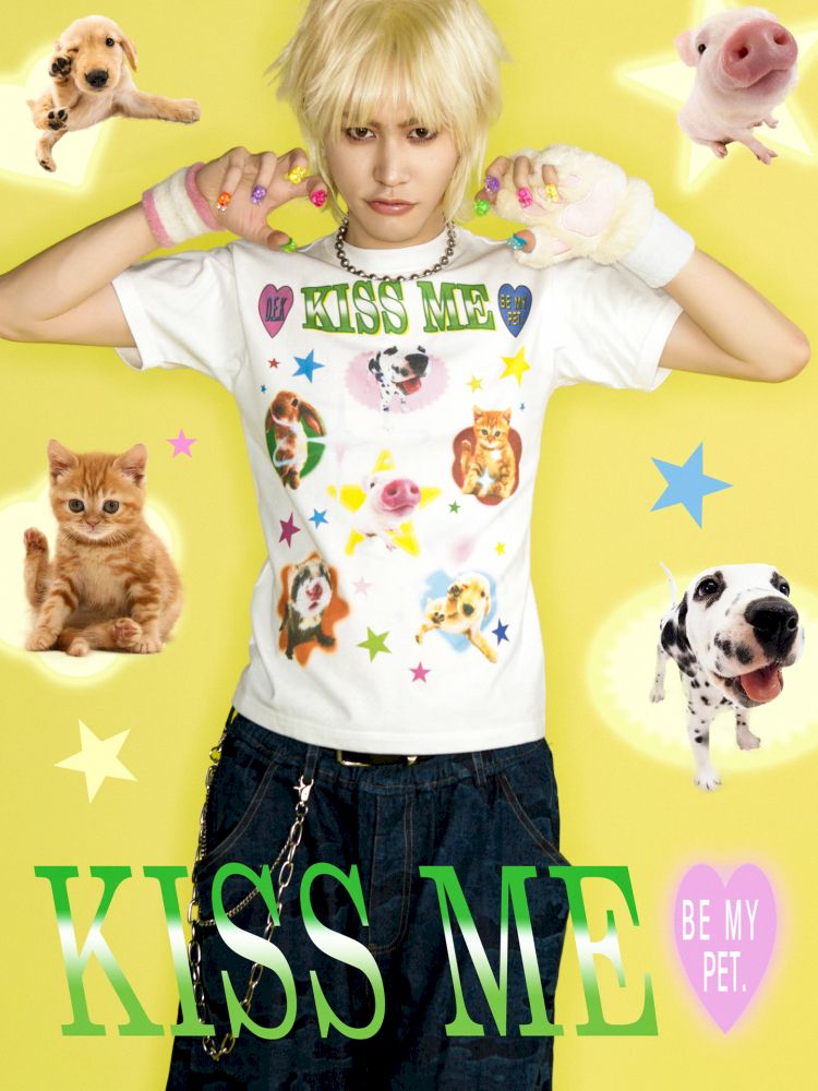 Positive shoulder thin T-shirt【s0000012458】