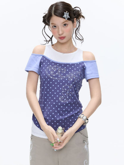 Asian Short Sleeve Two Piece T-Shirt【s0000016404】
