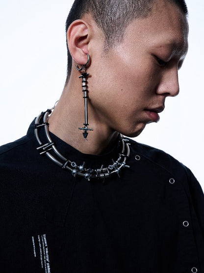 Mechanical Choker Necklace【s0000018834】