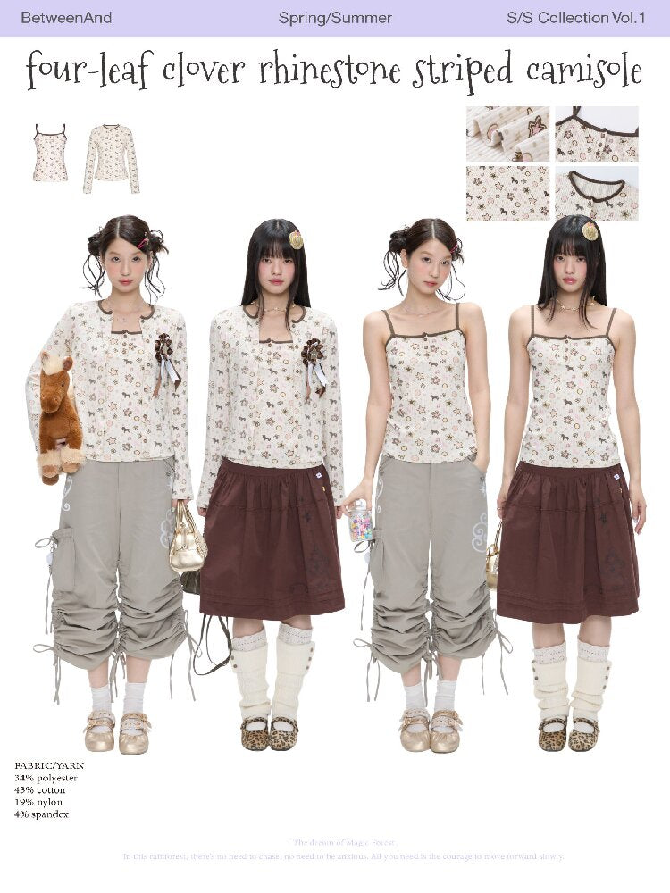 Star Polka Dot Contrasting Vest【s0000016387】