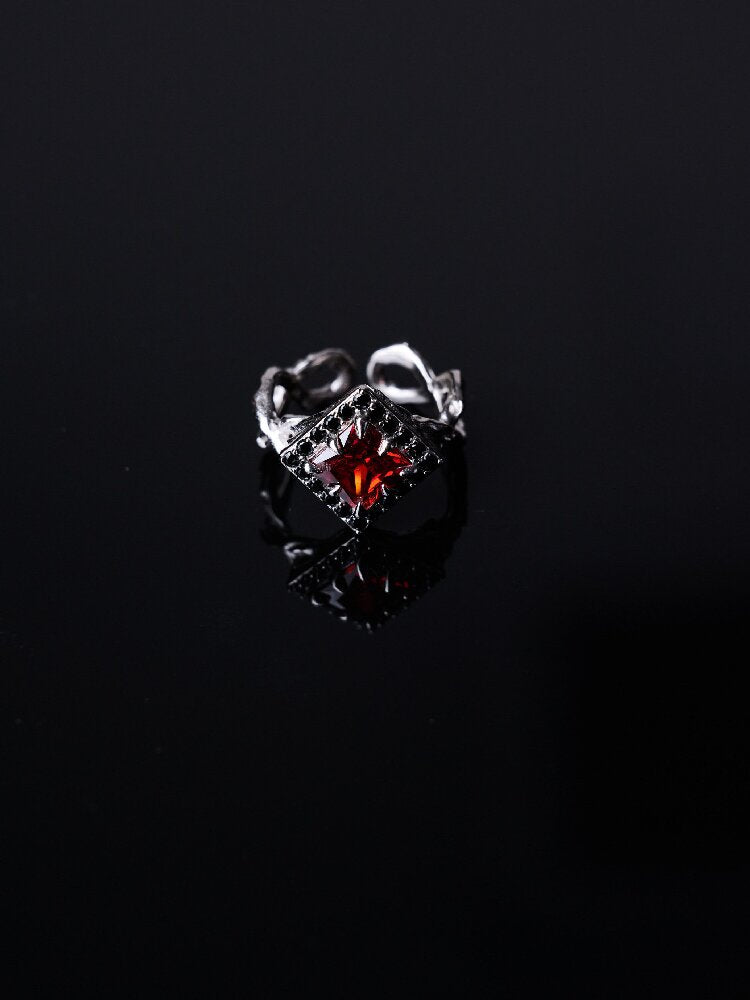 Niche Dark Punk s925 Silver Ring【s0000018830】