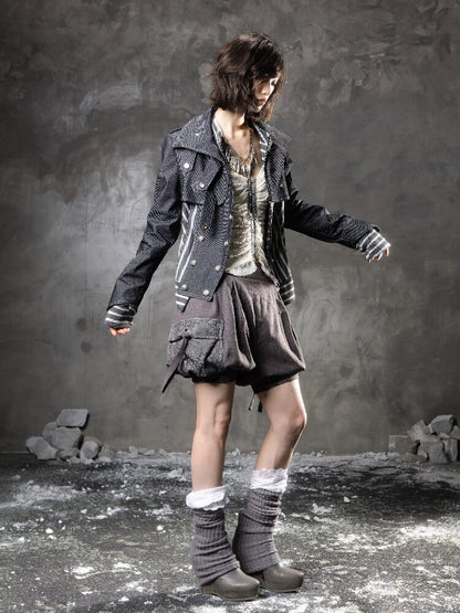 Fake Two Denim Patchwork Jacket【s0000015947】