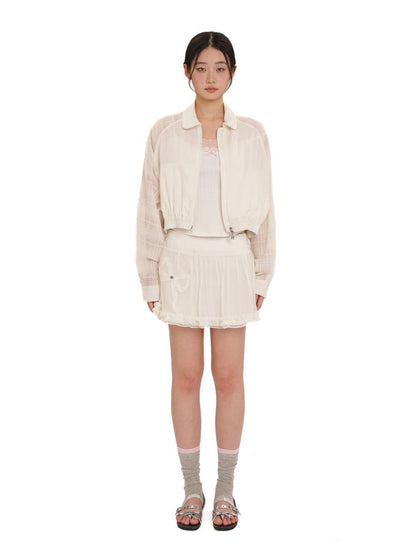 Lightweight bustier short skirt【s0000013453】