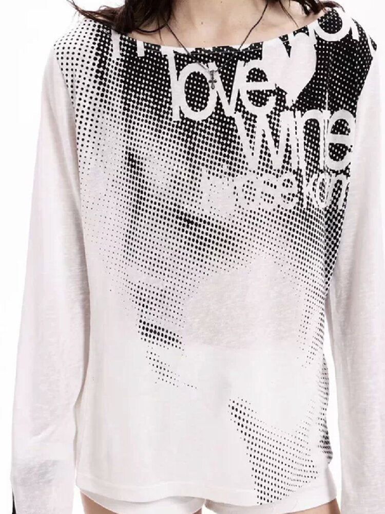 Lyocell Off-Shoulder Long Sleeve【s0000018293】