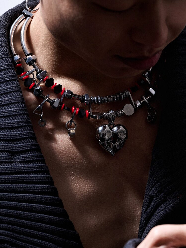 Heavy Gothic Mechanical Choker【s0000018846】