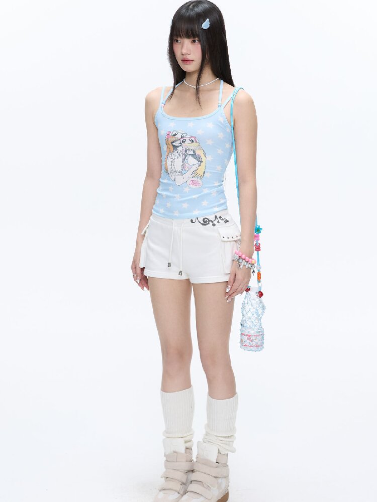 Childlike Beaded Camisole Top【s0000016409】