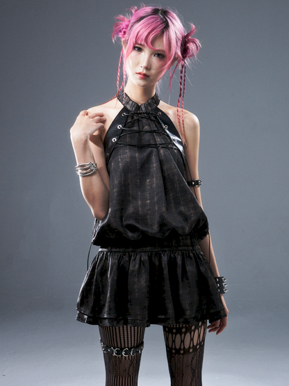 Off-the-shoulder slimming short skirt dress【s0000012938】