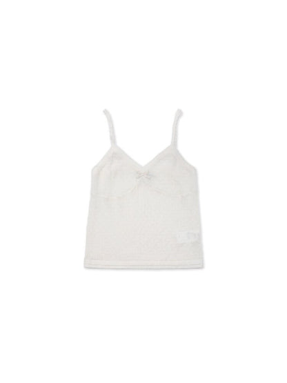 Breathable Lace Knit Top Skirt Set【s0000017442】