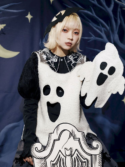 Ghost Ghostface Cutout Vest【s0000011562】