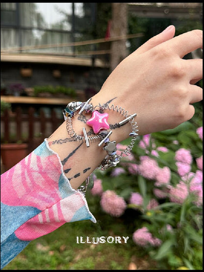 Handmade Heavy Machine Bracelet【s0000018897】