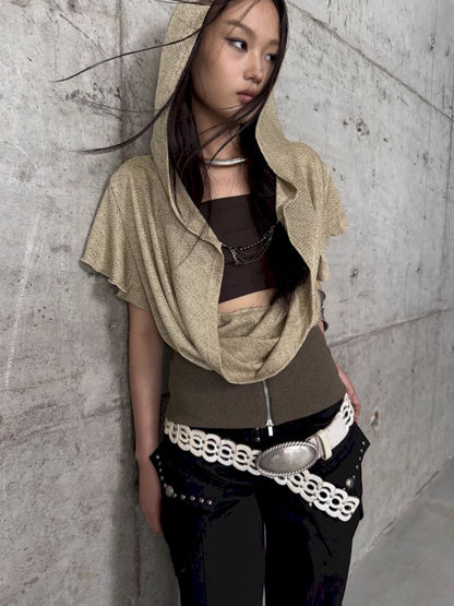 Batwing Sleeve Short-Sleeved T-Shirt【s0000012706】