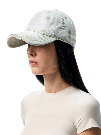 Classic Washed Cowboy Baseball Cap【s0000012395】