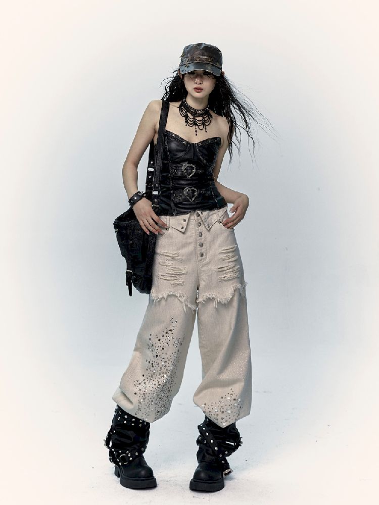 Loose Wide Leg Pants【s0000011433】