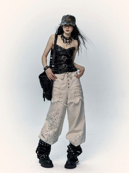 Loose Wide Leg Pants【s0000011433】