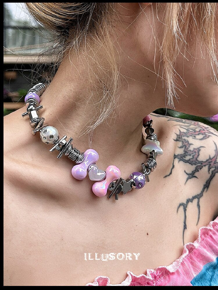 Handmade Heavy Industry Necklace【s0000018898】