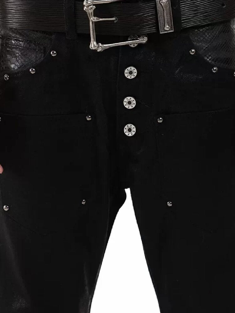 Embossed Leather Niche Belt【s0000018276】