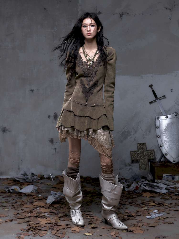 Palace Pure Desire Deep V-Neck Dress【s0000014657】