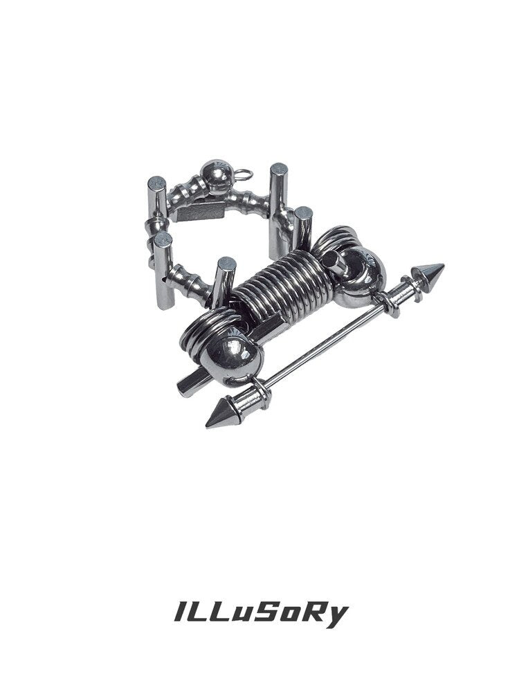 Hardcore Punk Mechanical Open Ring【s0000018872】