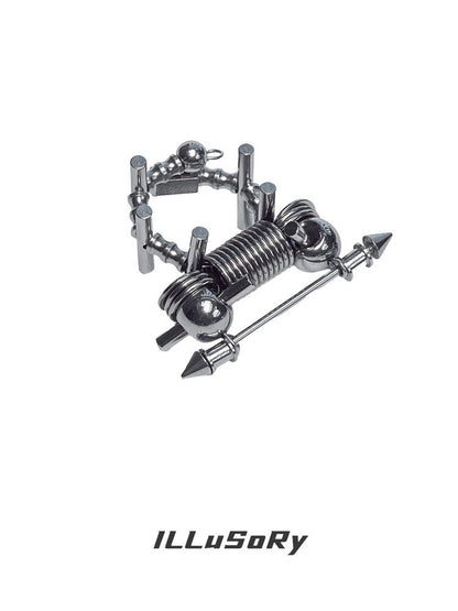 Hardcore Punk Mechanical Open Ring【s0000018872】