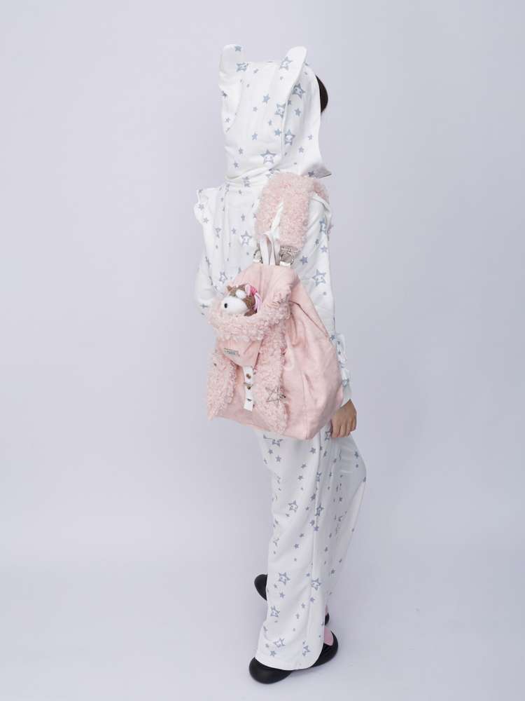 Rabbit Ears Cute Fur Crossbody School Bag【s0000014616】