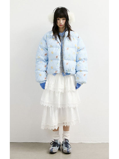 무거운 레이스 케이크 치마 [S0000011421]