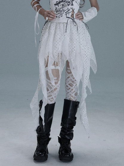 Irregular Splicing Broken Skirt【s0000016716】
