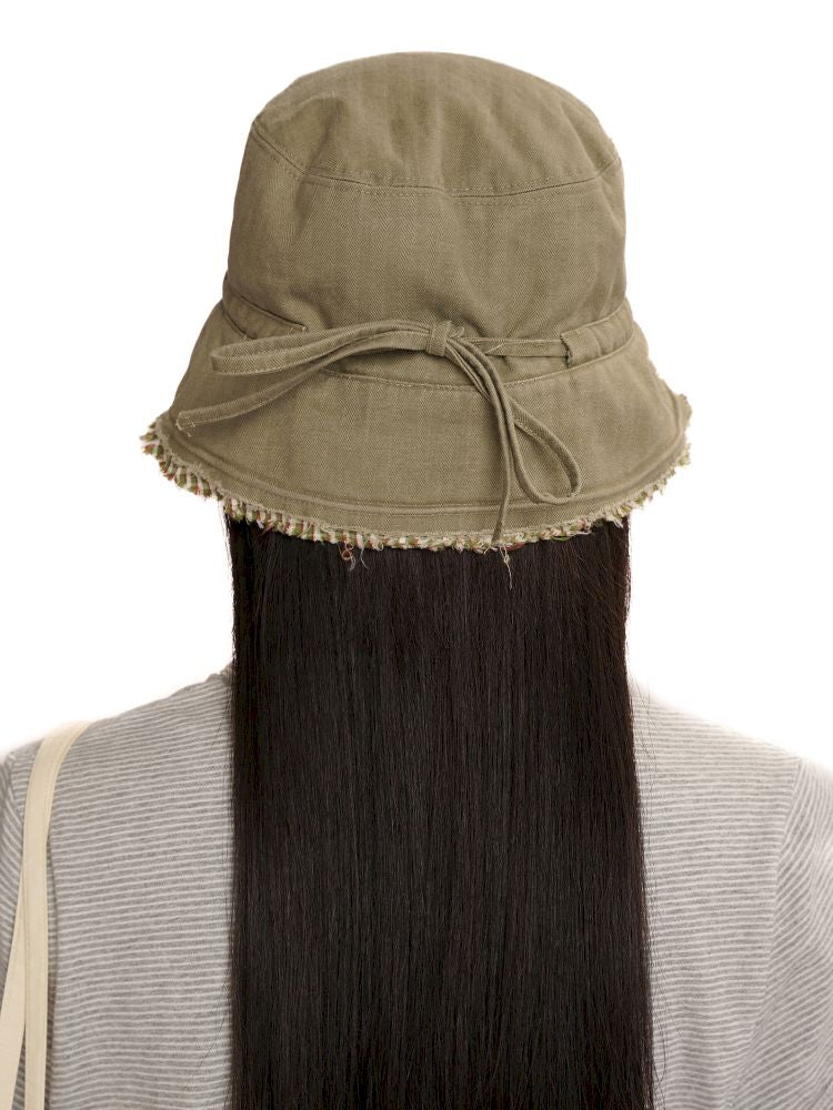 Face-slimming design and a fisherman's hat【s0000012571】