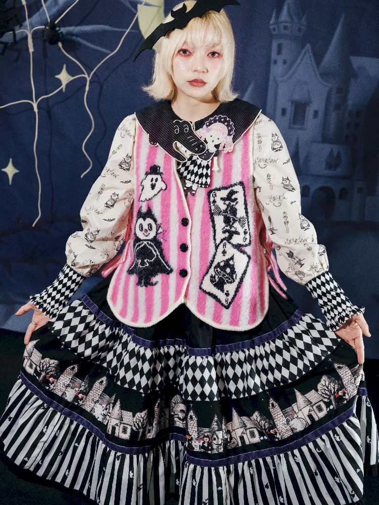 Dark Witch Cake Half Skirt【s0000011561】