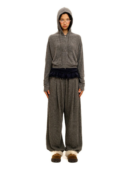 Waffle Casual Comfort Sweatshirt【s0000016073】