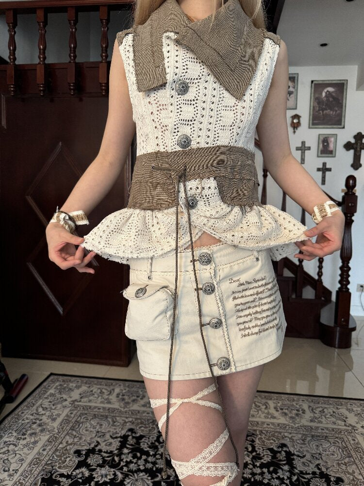 Love Letter Embroidered Shorts【s0000017979】