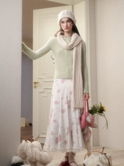 Elegant and Luxurious Long Skirt【s0000014326】